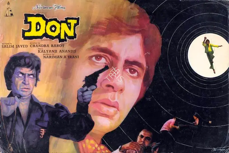Nariman A. Irani (Cinematographer), Don, 1978, Lobby Card