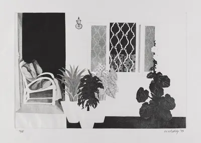 D.L.N. Reddy (Artist), Untitled, 1973, Graphic Art