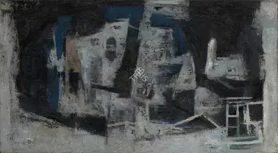 Ramkumar (Artist), Untitled, 1961, Painting