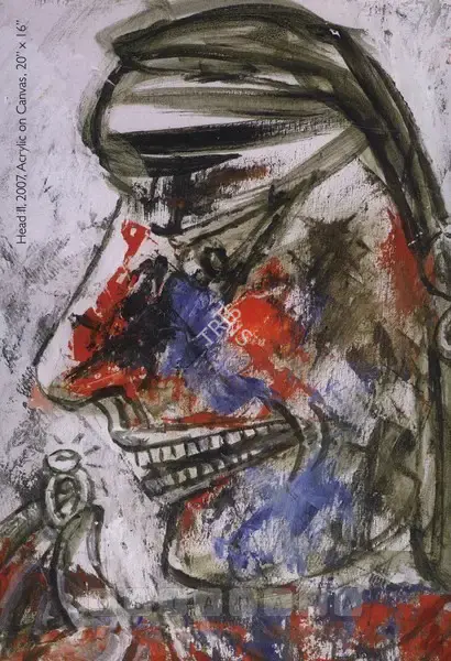 Paritosh Sen (Artist), Paritosh Sen at 88, 2008, Solo Exhibition Invitation