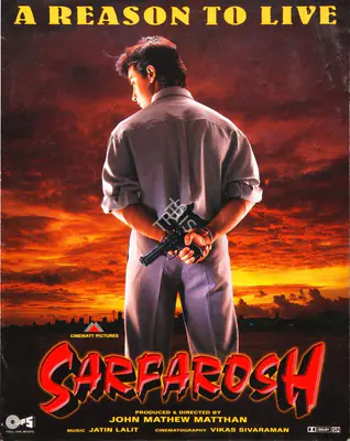 Matthan, John Mathew (Producer), Sarfarosh, 1999 | Song-Synopsis Booklet | CinemaEducation | 00780023
