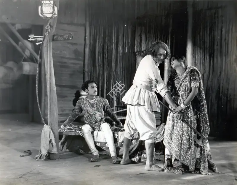 Gunjal (Director), Raat Ki Baat, 1935, Photographic Still