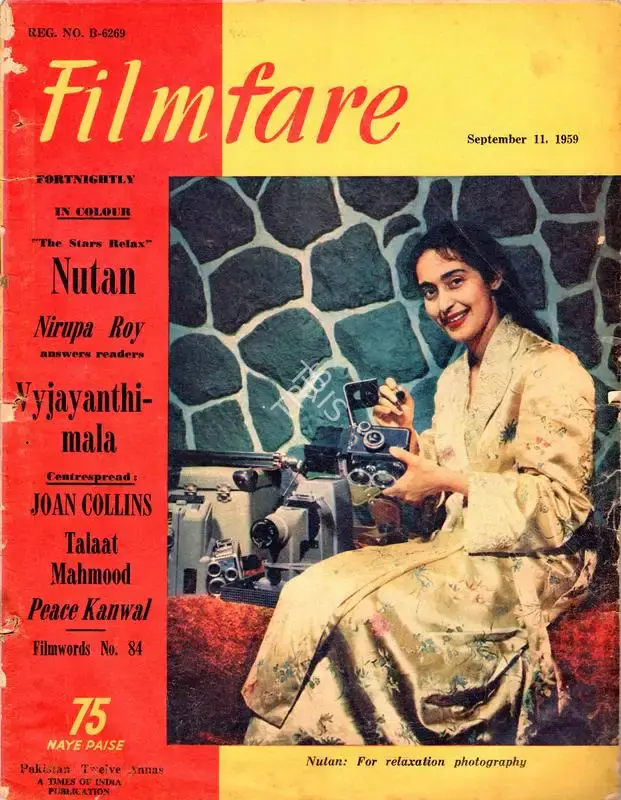 L.P. Rao (Editor), Filmfare, 1959, Magazine