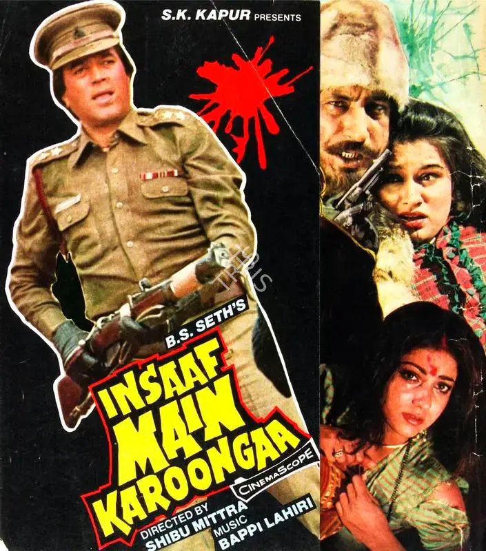 B.S. Seth (Producer), Insaaf Main Karoongaa, 1985, Song-Synopsis Booklet