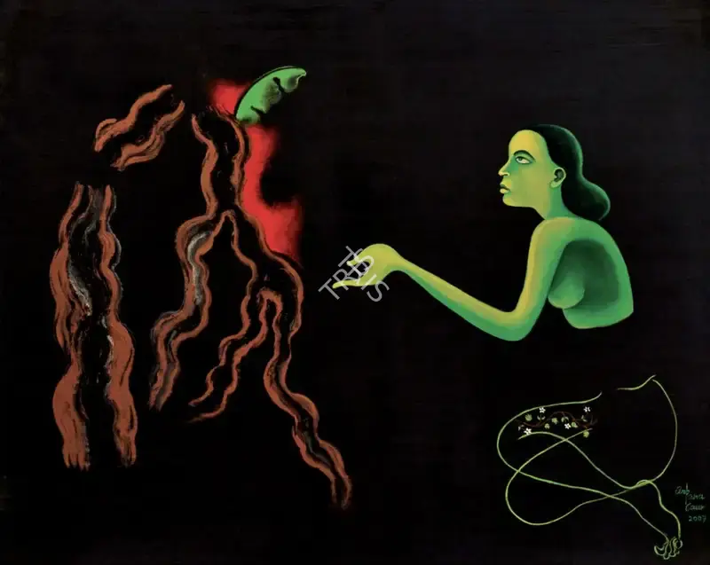 Arpana Caur (Artist), Renewal, 2007, Painting