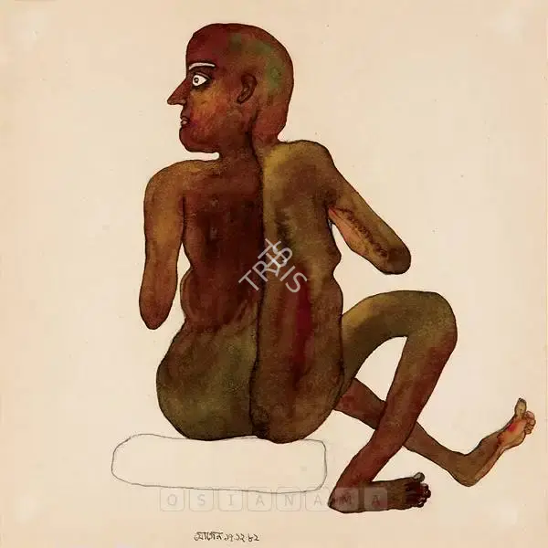 Jogen Chowdhury (Artist), Untitled, 1982, Painting