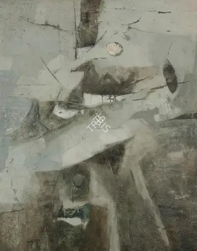 Ramkumar (Artist), Spring, 1961, Painting
