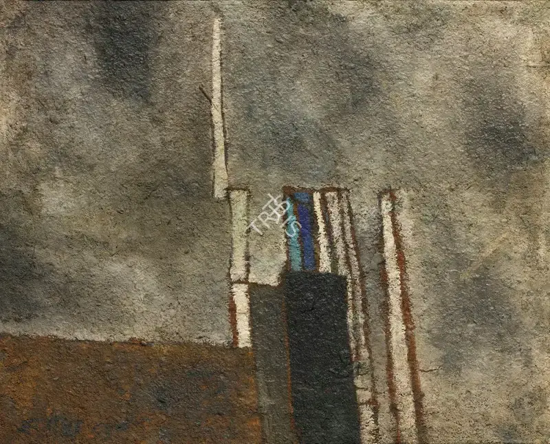 Satish Gujral (Artist), Rebel, 1963, Painting