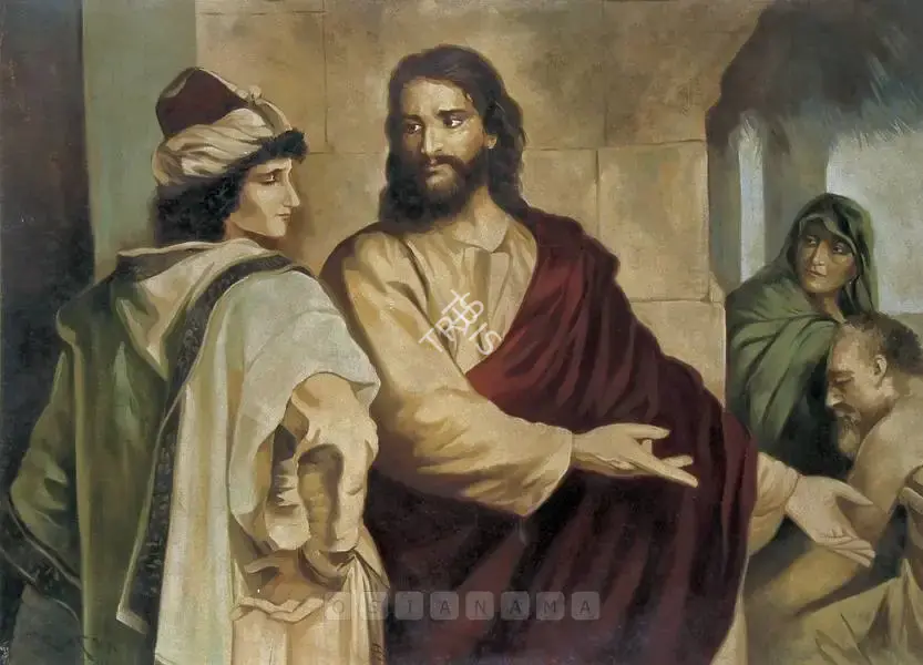A.X. Trindade (Artist), The Widow's Mite, 1921, Painting