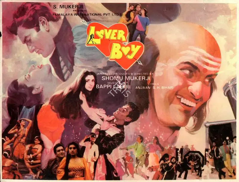 Shomu Mukerji (Producer), Lover Boy, 1985, Song-Synopsis Booklet