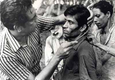 Nemai Ghosh (Still Photographer), Ashani Sanket, 1973, Working Still