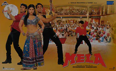 Dharmesh Darshan (Director), Mela, 2000, Lobby Card