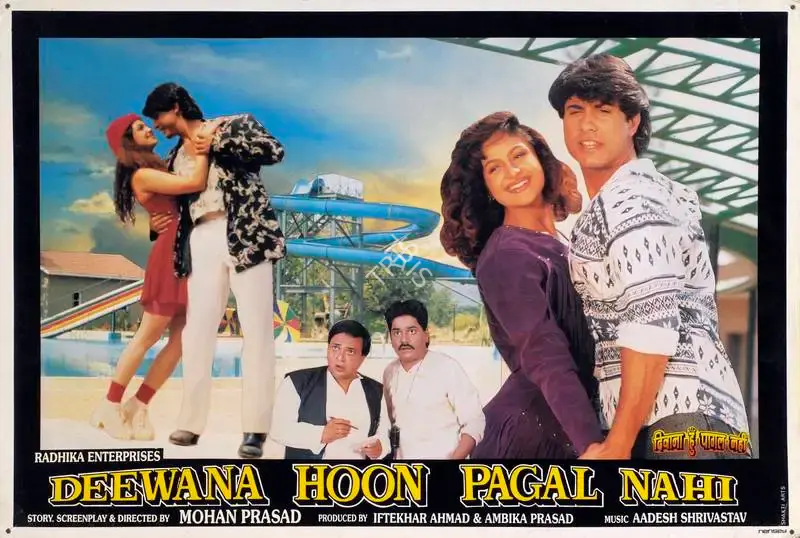 Iftekhar Ahmad (Producer), Deewana Hoon Pagal Nahi, 1998, Lobby Card