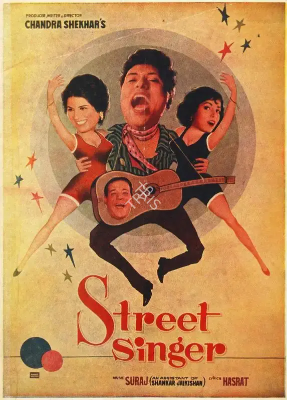 Chandra Shekhar (Producer), Street Singer, 1966, Song-Synopsis Booklet