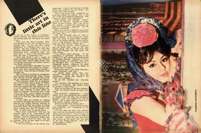 N. Bharathi (Interviewer), There's little art in this line, 1973, Conversation