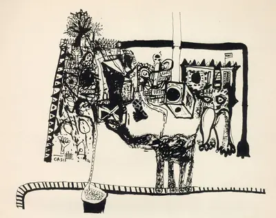 Vivan Sundaram (Artist), Untitled, 1965, Graphic Art
