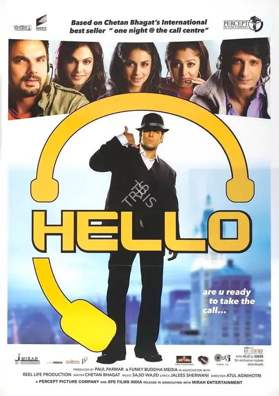 Paul Parmar (Producer), Hello, 2008, Full Sheet Poster