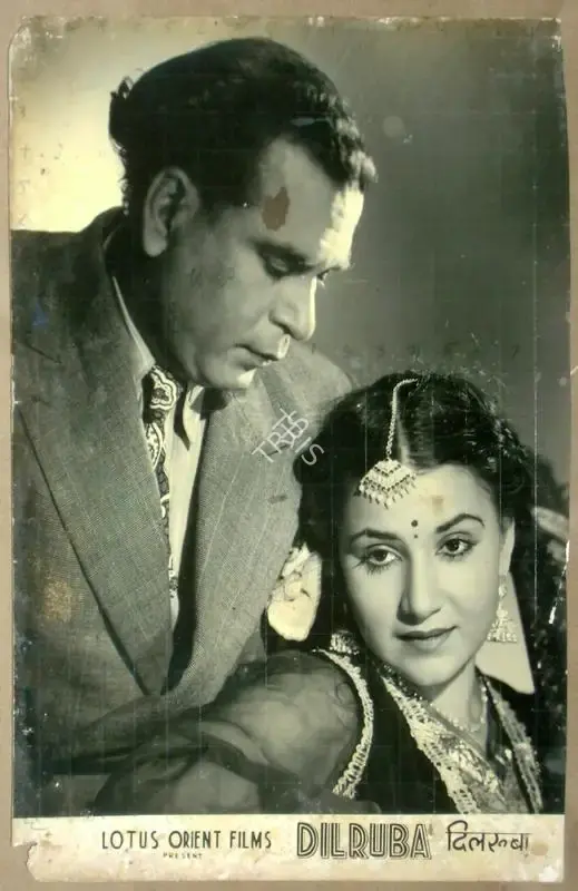 Dwarka Khosla (Director), Dilruba, 1950, Lobby Card