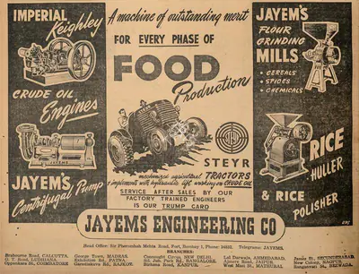 Jayems Engineering (Advertiser), Jayems Engineering CO, 1950, Advertisement