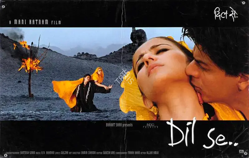 Santosh Sivan (Cinematographer), Dil Se, 1998, Lobby Card