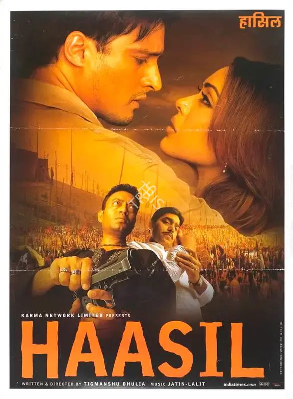 Tigmanshu Dhulia (Director), Haasil, 2003, Full Sheet Poster