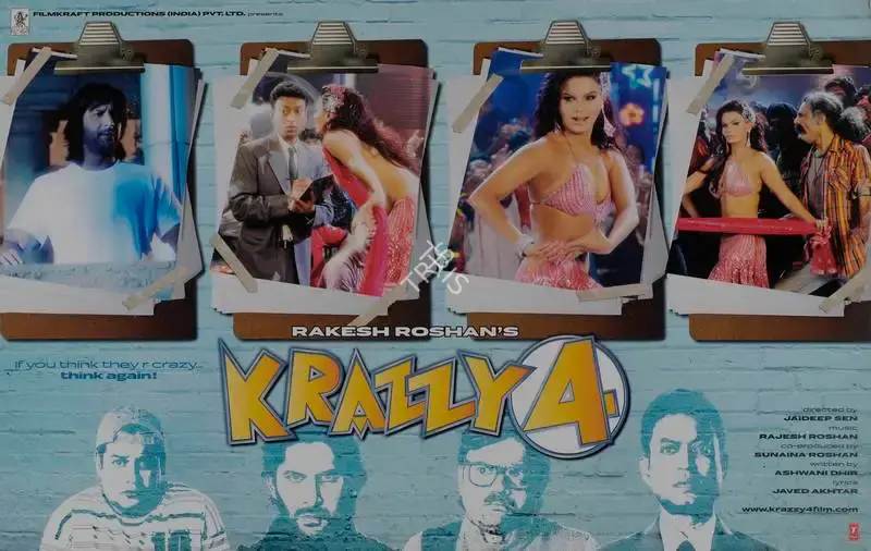Rakesh Roshan (Producer), Krazzy 4, 2008, Lobby Card