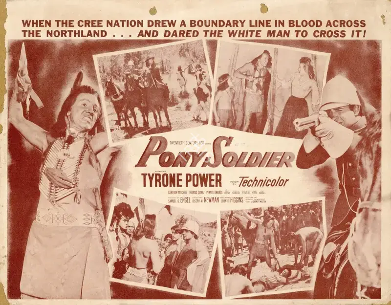Joseph M. Newman (Director), Pony Soldier, 1952, Handbill