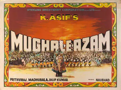 K. Asif (Producer), Mughal E Azam, 1960, Full Sheet Poster