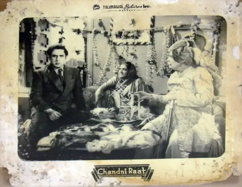 M. Ehsan (Producer), Chandni Raat, 1949, Lobby Card