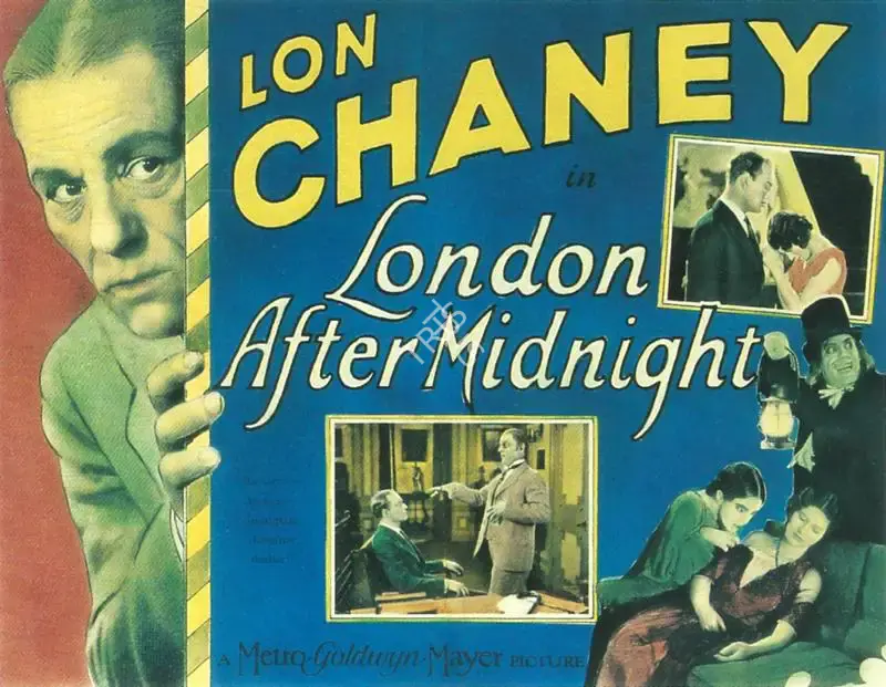 Irving Thalberg (Producer), London After Midnight, 1927, Poster