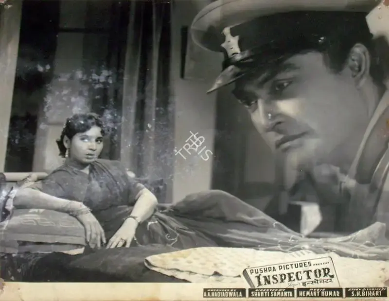 A.A. Nadiadwala (Producer), Inspector, 1956, Lobby Card