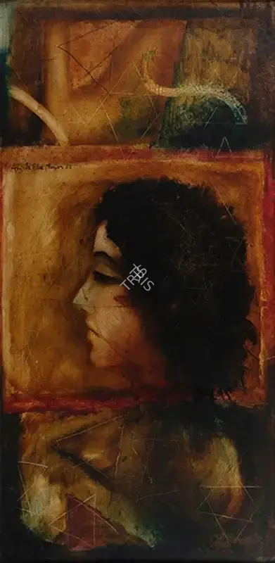 Anjolie Ela Menon (Artist), Untitled, 1986, Painting