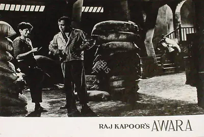 Radhu Karmakar (Cinematographer), Awara, 1951, Lobby Card