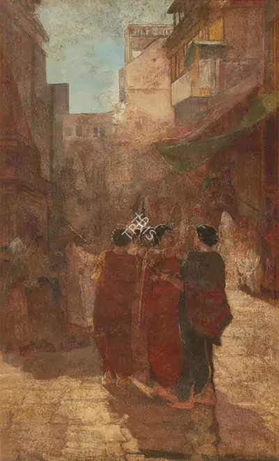 L.N. Taskar (Artist), Untitled, Painting