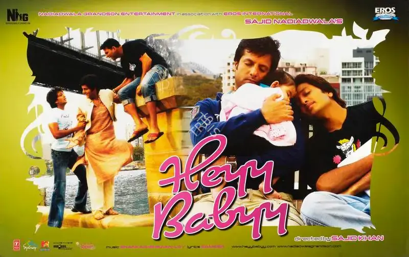 Himman Dhamija (Cinematographer), Heyy Babyy, 2007, Lobby Card