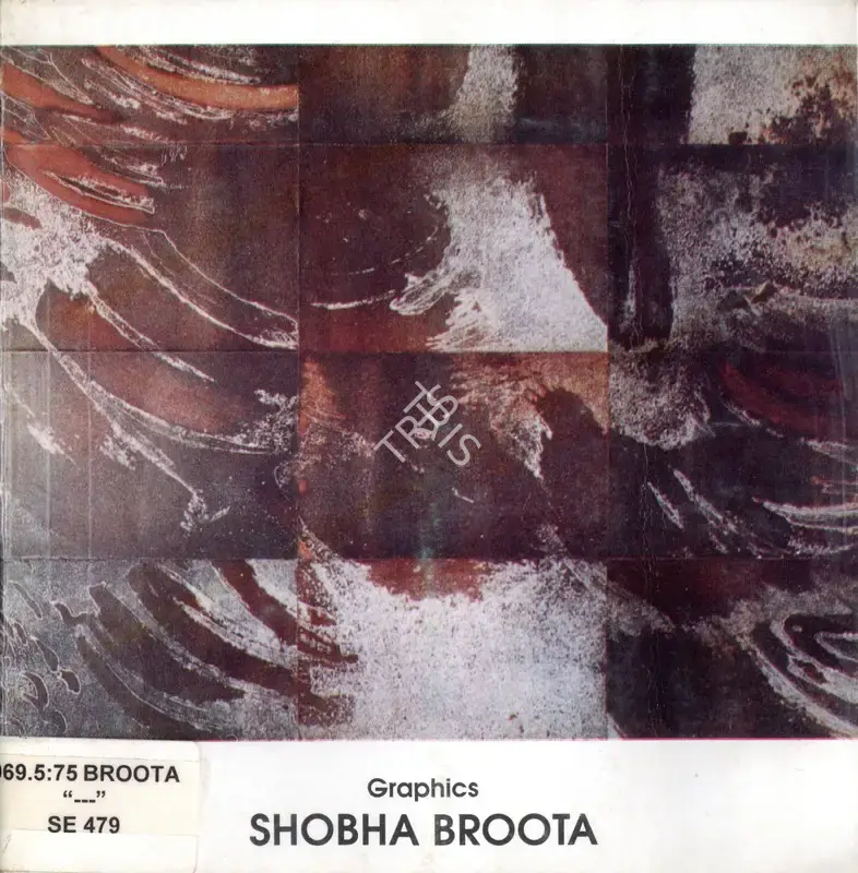Shobha Broota (Artist), Graphics, Solo Exhibition Catalogue