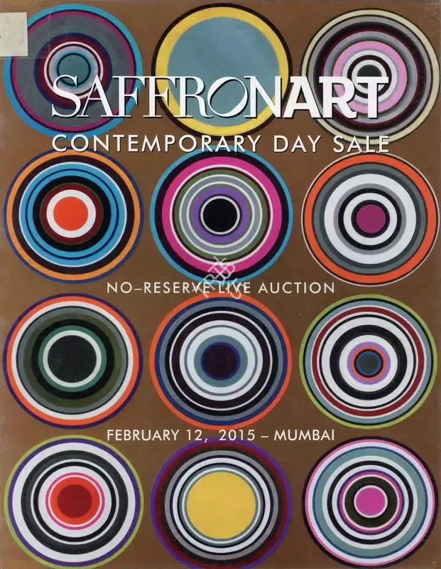 Saffronart (Auction House), No-Reserve Live Auction, 2015, Auction Catalogue