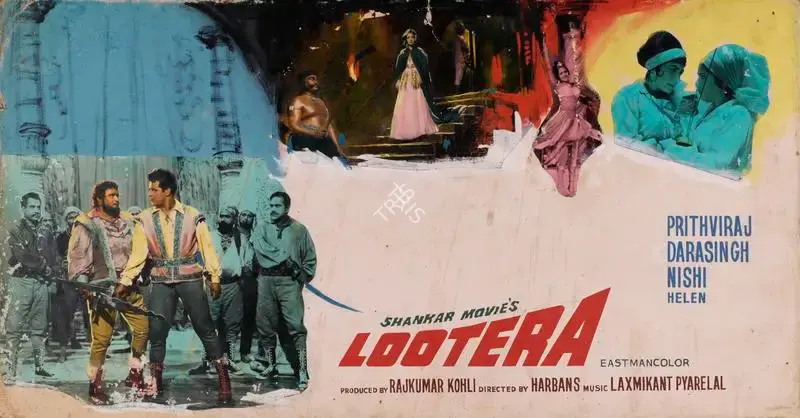 Raj Kumar Kohli (Producer), Lootera, 1965, Showcard