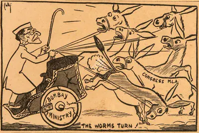 Basu Chatterjee (Cartoonist), The Worms Turn !, 1952, Cartoons
