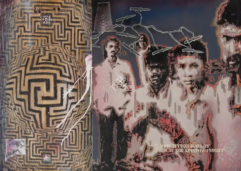 Kallat, Jitish (Artist). Anger at the Speed of Fright, 2002 | Painting, Ch.NeY/25.03.26, 2026 · Christie's
