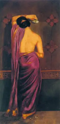 Hemendranath Mazumdar (Artist), Abhiman, 1917, Painting