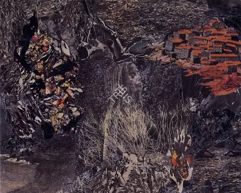 Jeet Chhabda (Artist), Untitled, 1982, Collage
