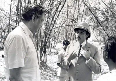 Nemai Ghosh (Still Photographer), Ghare Baire, 1985, Working Still