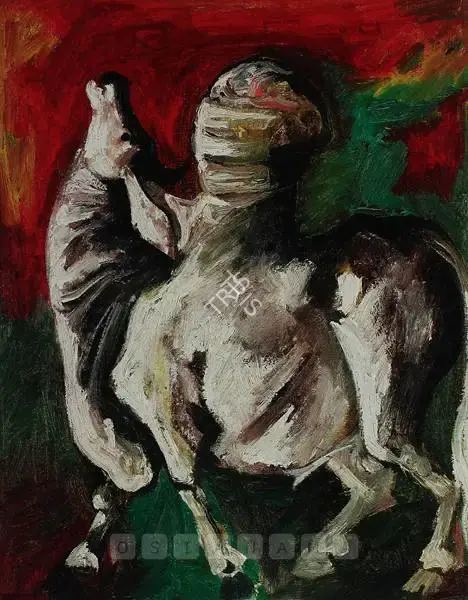 B. Vithal (Artist), Bull, Painting