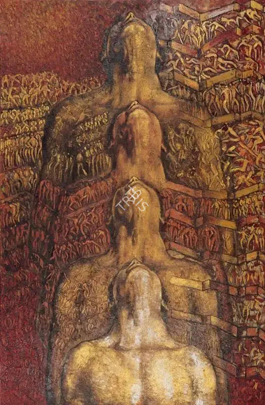 Meena Deora (Artist), Perennial Man, 2000, Painting