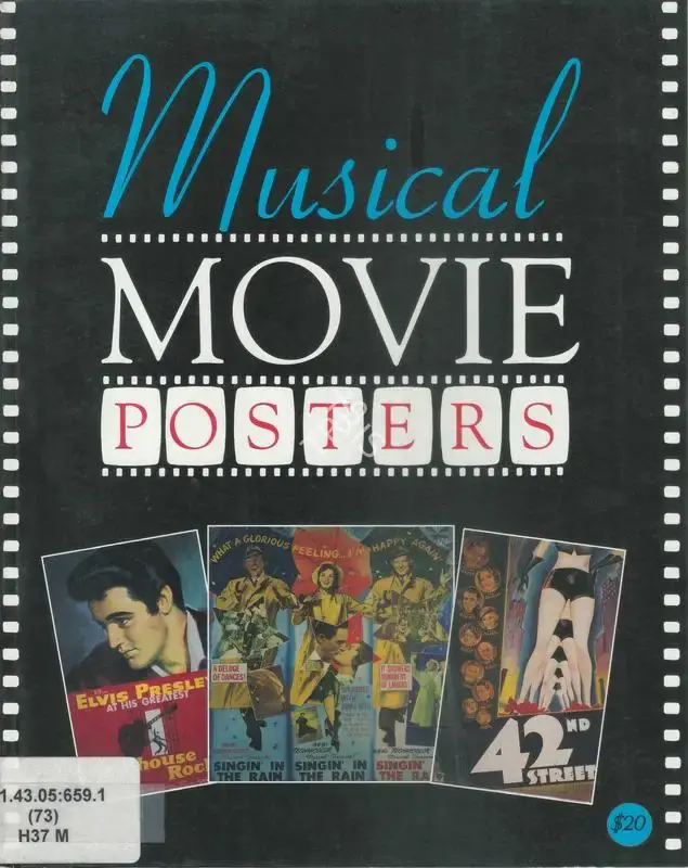 Richard Allen (Editor), Musical Movie Posters, 1999, Edited Book