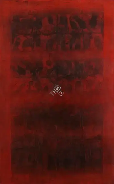 Gaitonde, V.S. (Artist). Untitled, 1975 | Painting, Sa.Del/20.09.18, 2018 · Saffronart