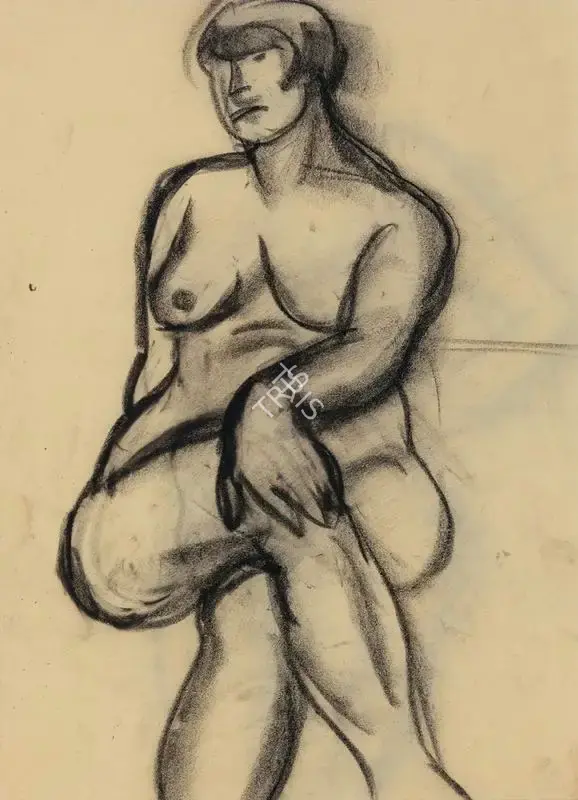 Amrita Sher-Gil (Artist), Untitled, 1930, Painting