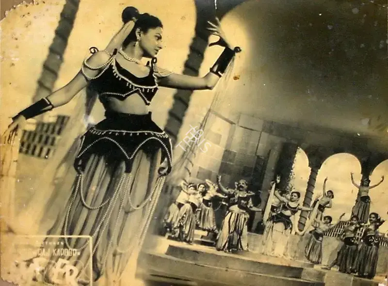 Saju Naik (Cinematographer), Amber, 1952, Lobby Card