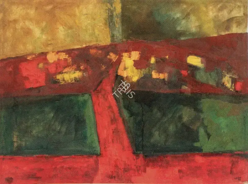 H.A. Gade (Artist), Untitled, 1973, Painting